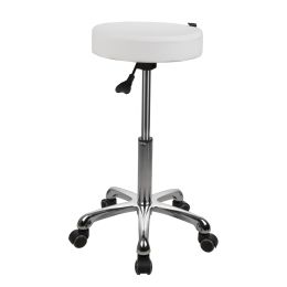 Work stool 9006 SF white without backrest