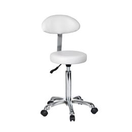 Work chair 9117 SF white with oval backrest