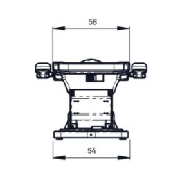 Kosmetikliege 017 E-3 I Niedriger Einstieg I Ergonomisches Design