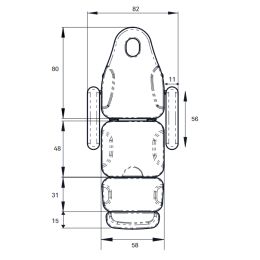 Kosmetikliege 017 E-3 I Niedriger Einstieg I Ergonomisches Design