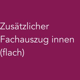 Zus&auml;tzlicher Fachauszug innen (flach)