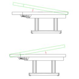 Wellnessliege Harmony 660 wei&szlig; aluminium ohne Heizung