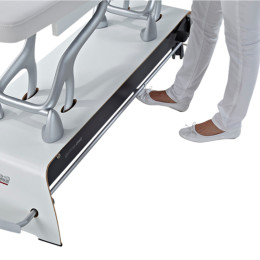 Treatment table gymna.one E-2 G 3-part white