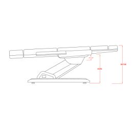 Silverfox Cosmetics Bed 331 SF with 3 Motors without Heating - SEO Optimized Product Title: Silverfox Cosmetics Bed 331 SF with 3 Motors (without Heating)