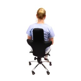 Teqler Medical Chair with High Backrest 135364 black