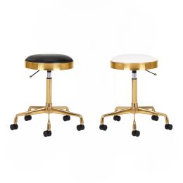 Rolling Stool H7 AS gold Black