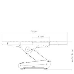 Naggura Cosmetology Bed Swop B4 PRO Beauty