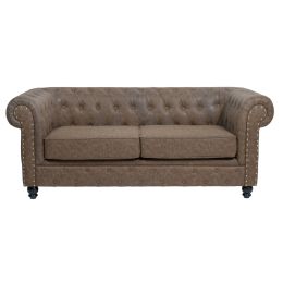 Wartesofa Repose WK Altes Braun