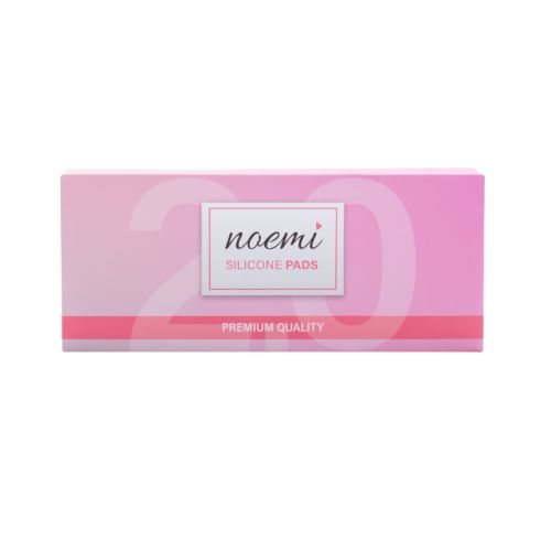 Noemi Silikonpads 2.0 Premium für zwei Effekte beim Wimpernlifting. Mix-Box mit 8 Paaren. Weiches Silikon, kein Kleber notwendig. Perfekt für lange Wimpern.