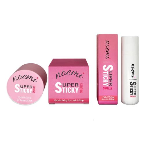 Noemi Super Sticky Strong – Innovativer Hybrid-Kleber für Wimpernlifting. Fixiert Wimpern sicher, pflegt mit Vitaminen.