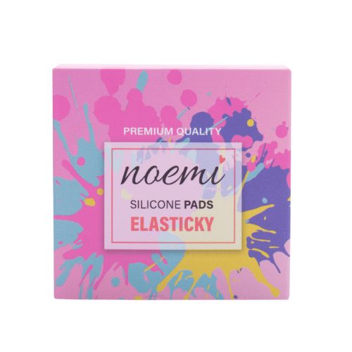 Noemi Elasticky Silikonpads für lange, nach unten wachsende Wimpern. Weiches Silikon, kein Kleber notwendig. Mix-Box mit 6 Paaren.