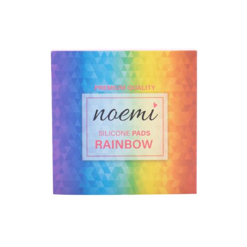 Die Noemi Silikon Pads Rainbow verleihen kurzen Wimpern einen starken Schwung. 6 Paar Pads in verschiedenen Größen – ideal für professionelle Wimpernverlängerungen.