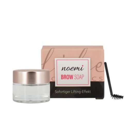 Die Noemi Brow Soap verleiht Deinen Augenbrauen einen natürlichen Lifting-Effekt ohne Laminierung. Perfekt für unterwegs, sorgt sie für gepflegte und glänzende Brauen.