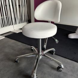 Work chair 9118 SF with backrest - White